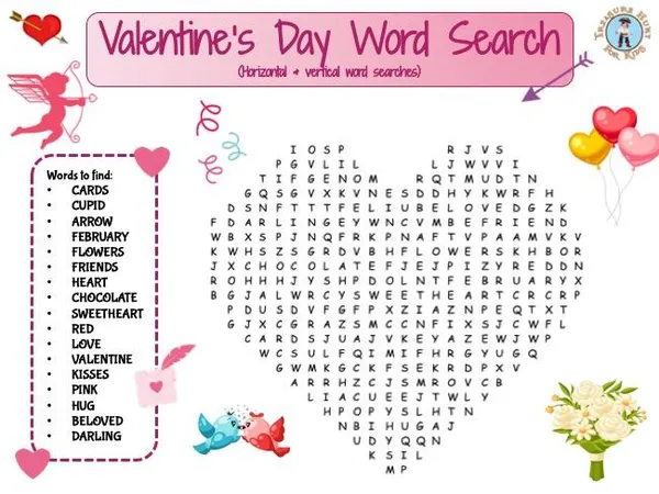 game valentine - Valentine's Day Puzzle